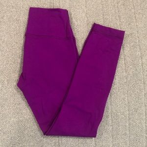 lululemon wunder under 7/8 tight size 4